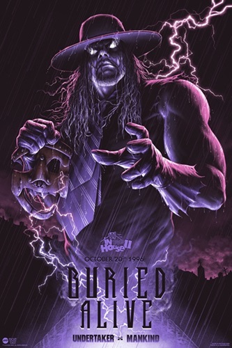Buried Alive: The Undertaker vs Mankind (Variant) by Matt Ryan Tobin