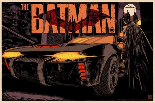 The Batman: Batmobile  by Francesco Francavilla