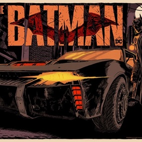 The Batman: Batmobile by Francesco Francavilla
