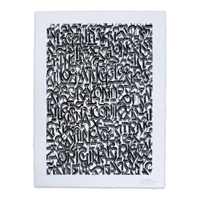 Los Angeles And Beyond (Black On White) by Defer