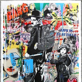 Just Kidding by Mr Brainwash