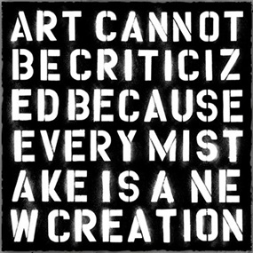 Keep Creating by Mr Brainwash