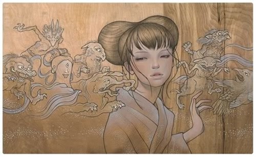 Hyakki Yakou  by Audrey Kawasaki