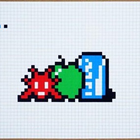 Still Life With Pocari Can by Space Invader