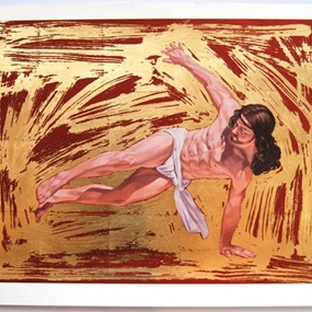 Breakdancing Jesus - Flares by Cosmo Sarson