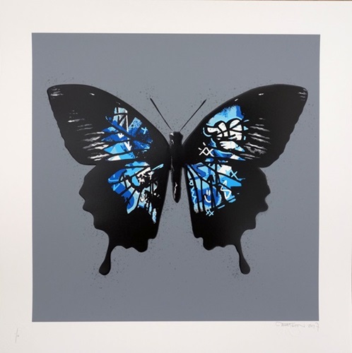 Butterfly (Blue)  by Martin Whatson