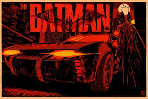 The Batman: Batmobile (Variant) by Francesco Francavilla