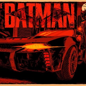 The Batman: Batmobile (Variant) by Francesco Francavilla