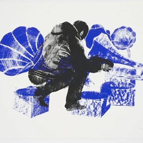 Blue & Black by Hurvin Anderson