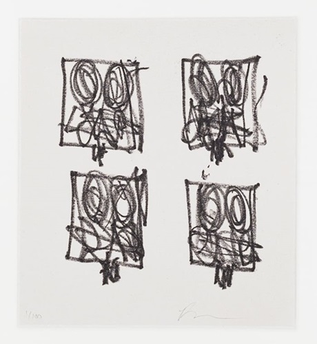 Untitled Anxious Print  by Rashid Johnson