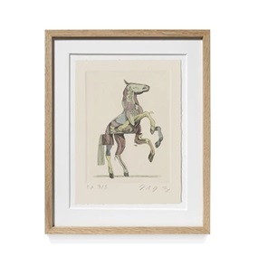 Caballo Rampante (02) by Aryz