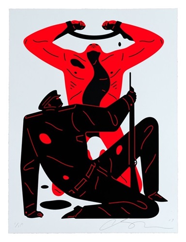 The Collaborator (White) by Cleon Peterson