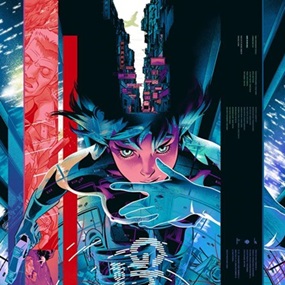 Ghost In The Shell (Foil Edition) by Martin Ansin