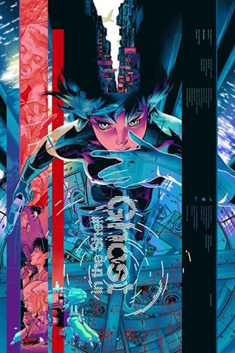 Ghost In The Shell (Foil Edition) by Martin Ansin
