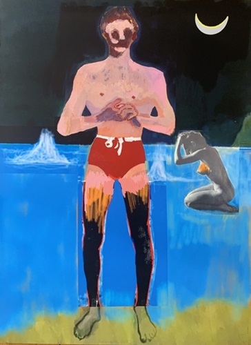 Bather For Secession  by Peter Doig