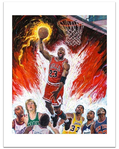 Jumpman Takes Flight (Timed Edition (Red Variant)) by Rich Pellegrino