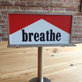 Breathe Mini Billboard by Ron English