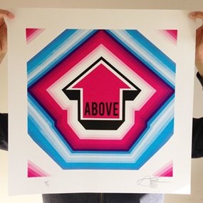Arrow Pulse (Print) (Winter Variant) by Above