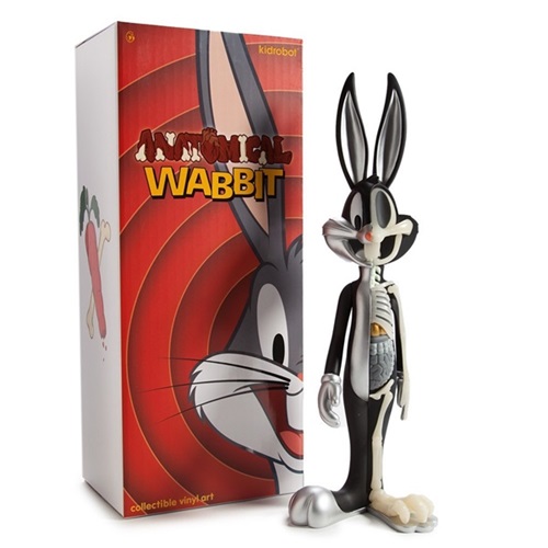 Anatomical Wabbit (GID 12") by Jason Freeny