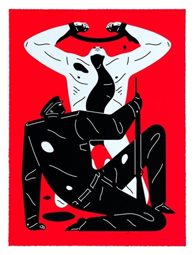 The Collaborator (Red) by Cleon Peterson