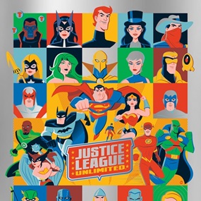 Justice League Unlimited (Foil Variant) by Dave Perillo