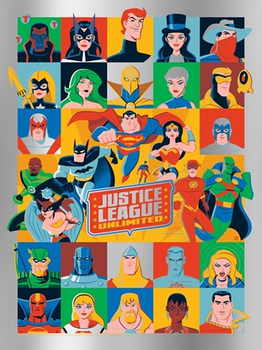 Justice League Unlimited (Foil Variant) by Dave Perillo