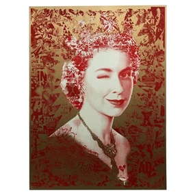 Let It Reign (III - Gold, Red & Cream) by Prefab 77