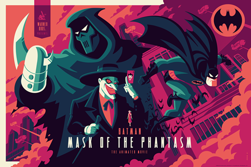 Batman: The Mask Of The Phantasm (Variant) by Tom Whalen