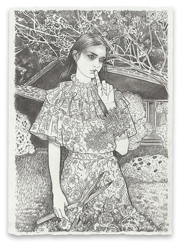 Night Gardening  by Martine Johanna
