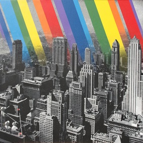 Rainbow Inc. (Mono Canvas) by Roamcouch