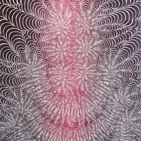 Triple Happiness (Purple Sunset) by Kelsey Brookes