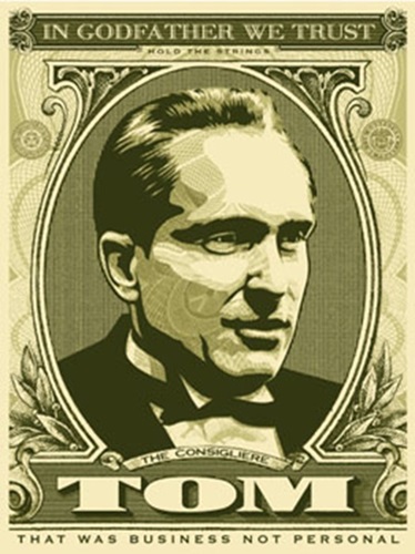 Godfather - Tom  by Shepard Fairey