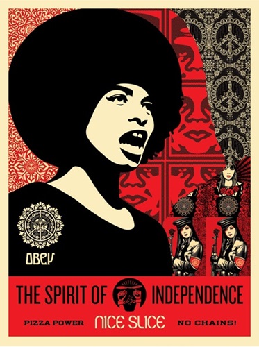 Spirit Of Independence  by Shepard Fairey