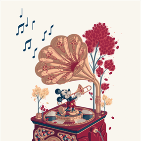 Music Box - Mickey Mouse by George Caltsoudas