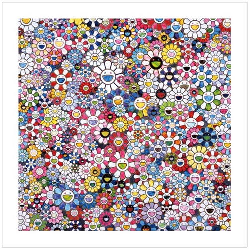 The Future Will Definitely Smile! Surely!  by Takashi Murakami