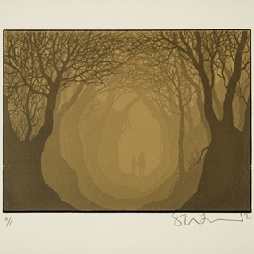 Midwich Hollow (Gold) by Stanley Donwood