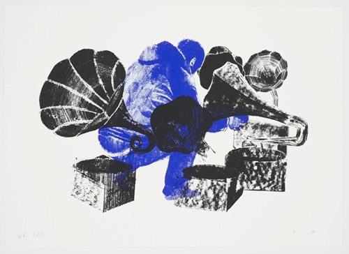 Black & Blue  by Hurvin Anderson