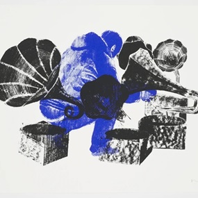 Black & Blue by Hurvin Anderson