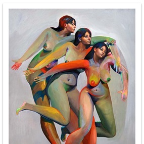 Three Muses Descending by Erik Jones