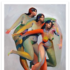 Three Muses Descending by Erik Jones