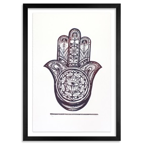 Hamsa (Purple Variant) by Alice Mizrachi