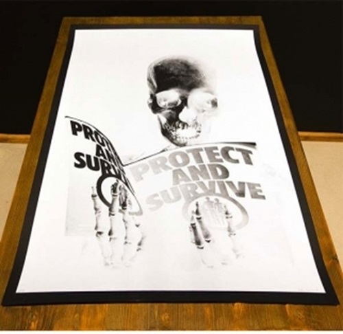 Protest & Survive (Negative) by Peter Kennard