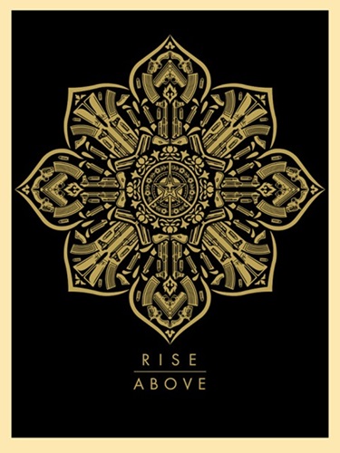 Raise The Caliber - Rise Above  by Shepard Fairey