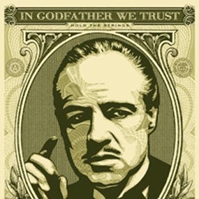 Godfather - The Don by Shepard Fairey