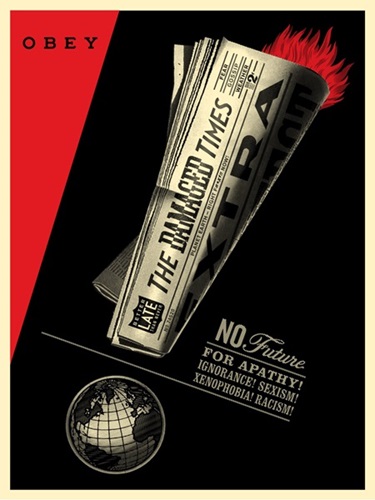 Damaged Times  by Shepard Fairey