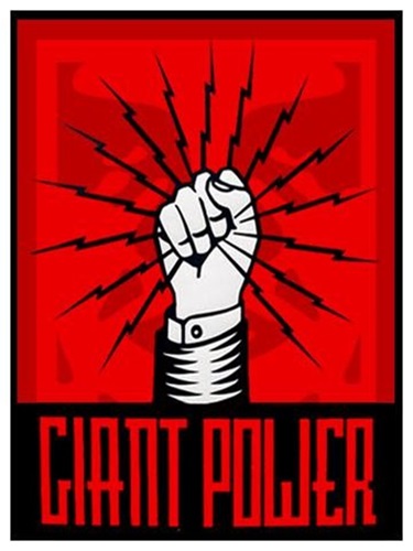 Giant Power (Artist Proof Version) by Shepard Fairey