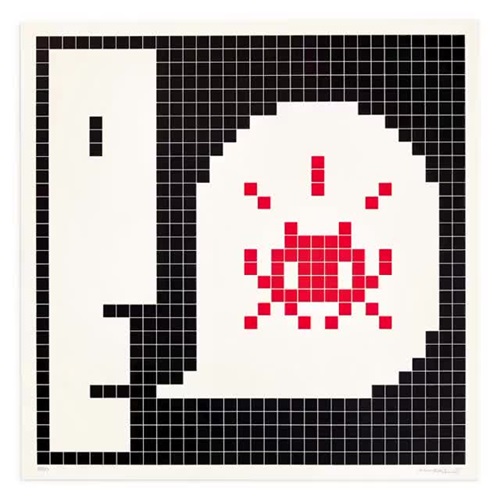 Alert : System Infected (Red (2021 Edition)) by Space Invader