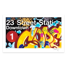 23rd Street Station (Hand-Finished) by Cope2