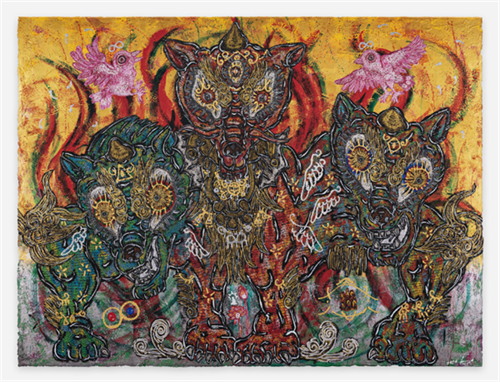 Three Guardians: Gatekeeping the Heat and Cold  by Miwa Komatsu