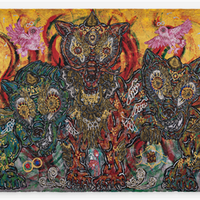 Three Guardians: Gatekeeping the Heat and Cold by Miwa Komatsu